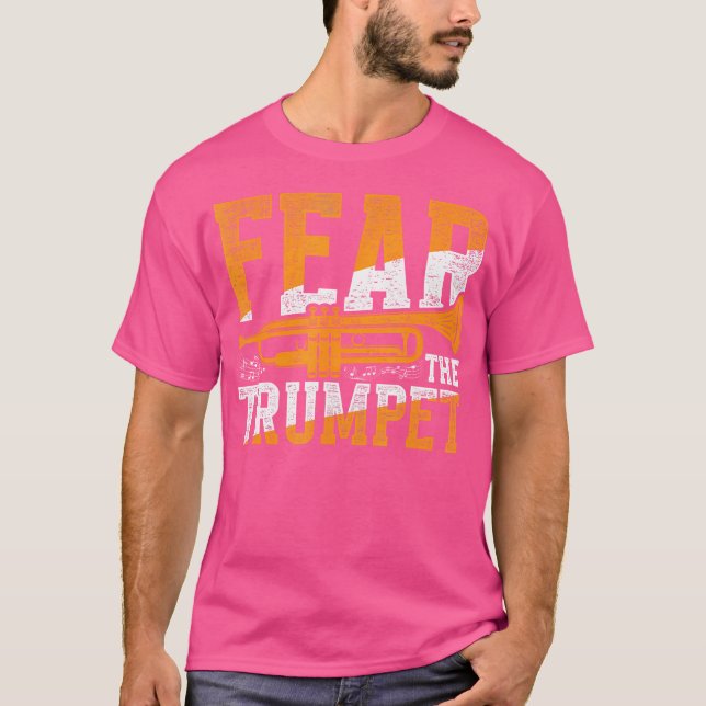 T-shirt Trumpeter craint la trompette (Devant)