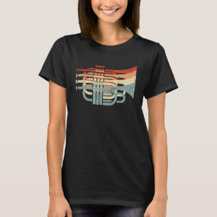 T-shirt Trumpeter de musique de jazz de Trumpet rétro