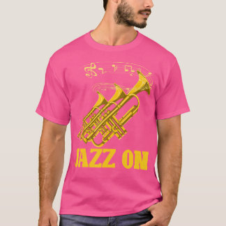 T-shirt Trumpeter Gift Idea Jazz Sur Funny Jazz Musicien T