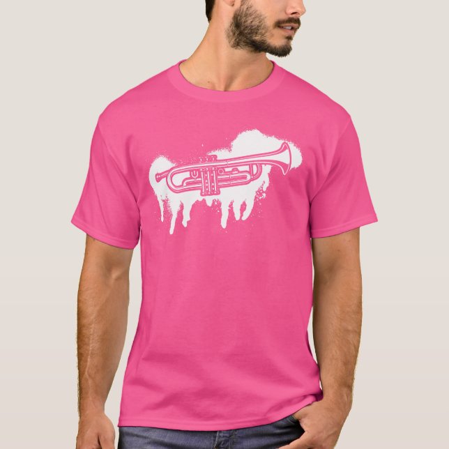 T-shirt Trumpeter Instrument Trumpeter (Devant)