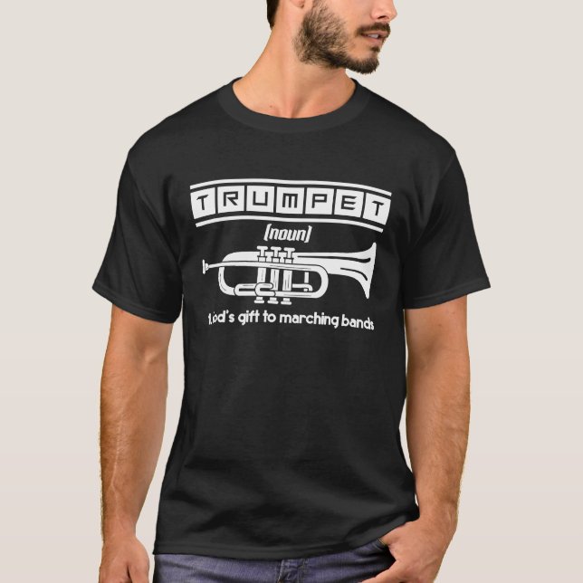 T-shirt Trumpeter Trumpeter Jazz Idea Trumpet (Devant)