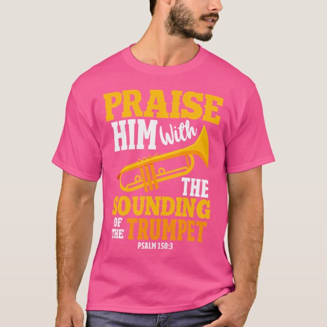 T-shirt Trumpeter Trumpeter Le Loue Avec Le Bruit De (Devant)