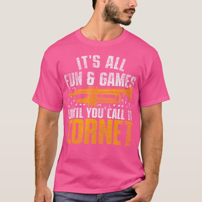 T-shirt Trumpets de trompette (Devant)