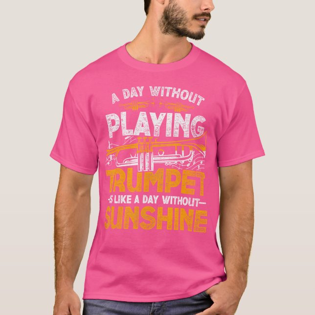 T-shirt Trumpets trompettes (Devant)