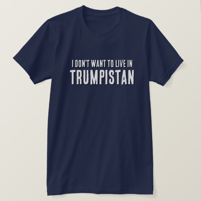 T-shirt Trumpistan drôle (Design devant)