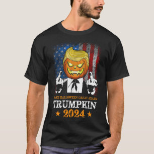 T-shirt Trumpkin 2025 États-Unis Rendre Halloween de nouve