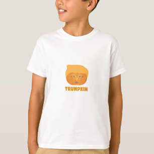 T-shirt Trumpkin Citrouille Funny Halloween Design classiq