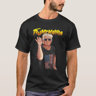 T-SHIRT TRUMPMANIA DONALD TRUMP 2024 VÊTEMENTS AMUSANTS PO