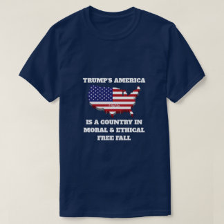 T-shirt Trump's America (Moral FreeFall)- A MisterP Shirt