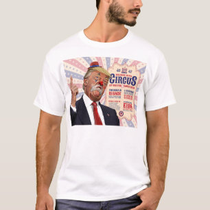T-shirt Trump's Clown Show Circus - Design Poster vintage