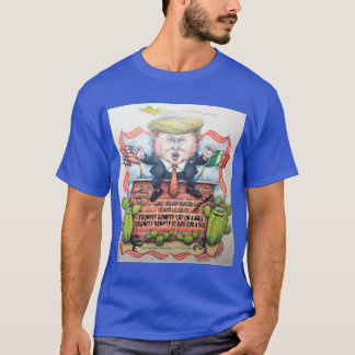 T-SHIRT TRUMPTY DUMPTY SAT SUR UN MUR