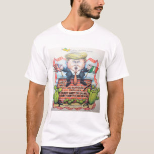 T-SHIRT TRUMPTY DUMPTY SAT SUR UN MUR