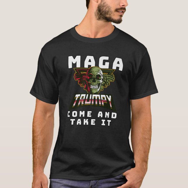 T-shirt Trumpy Costume d'Halloween Trump ULTRA MAGA Cr (Devant)
