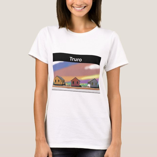 T-shirt truro de 3 cottages (Devant)