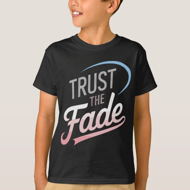 T-shirt Trust The Fade Disc Golf Design Stylish And Comfor (Devant)