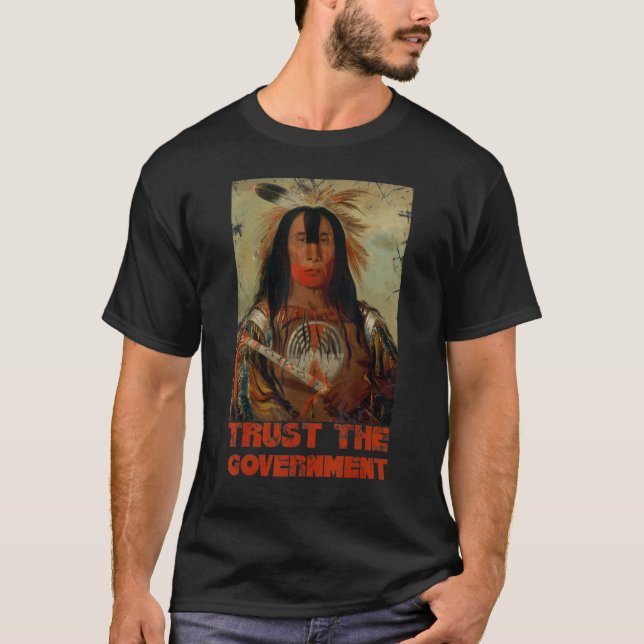 T-shirt Trust The Government (Devant)
