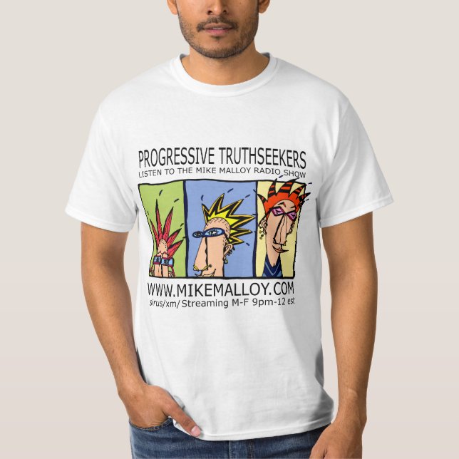 T-SHIRT TRUTHSEEKER PROGRESSIF (Devant)