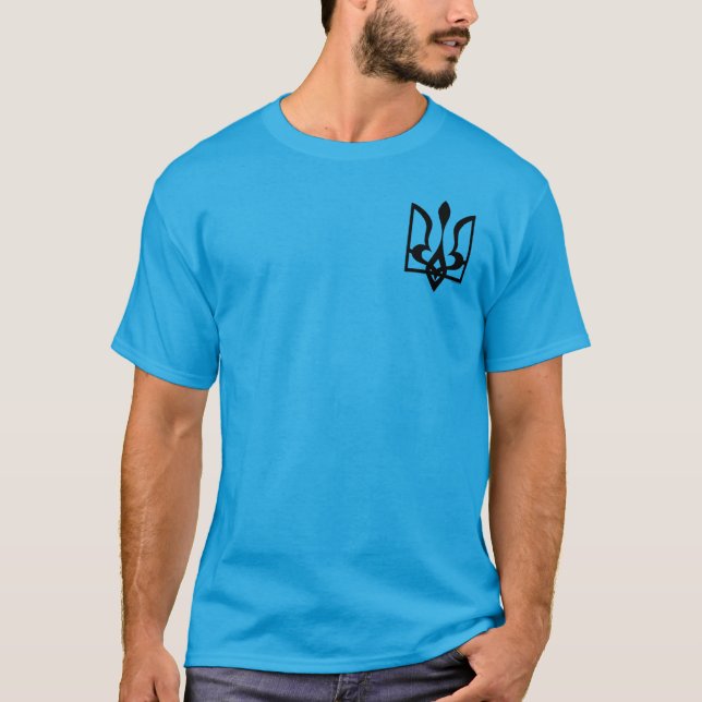 T-shirt Tryzub ukrainien (Devant)