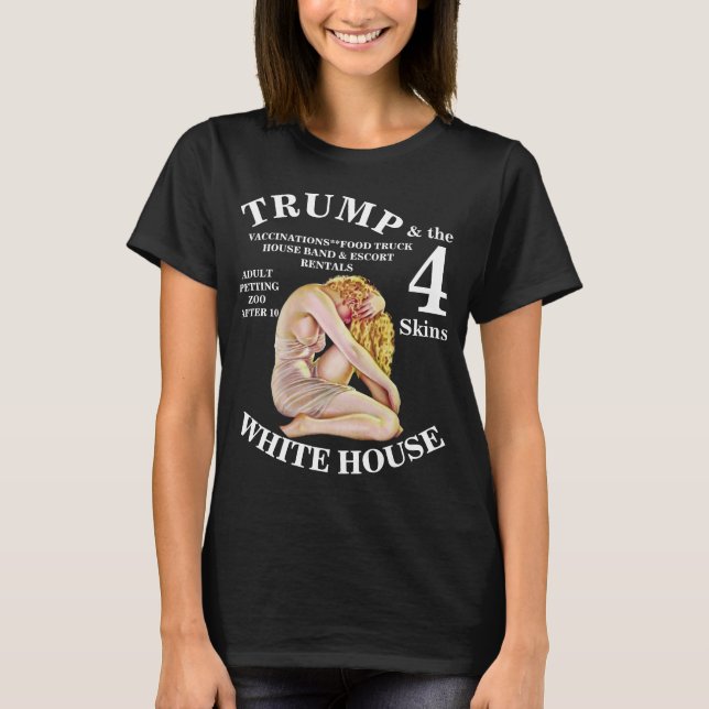 T-SHIRT TSA DHS RFK STD VACCINATION BURRITO ALIMENTATION C (Devant)
