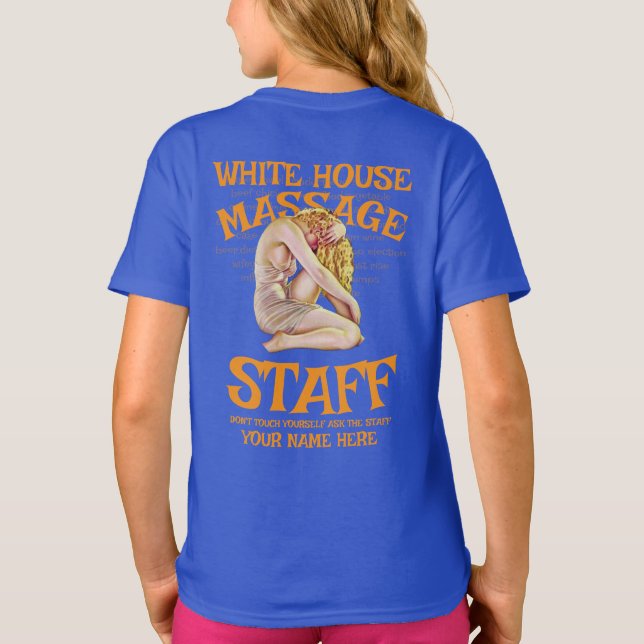 T-SHIRT TSA FEMA DOJ FV SE PERMETTRE GONFLER DOD CBP ICE D (Dos)