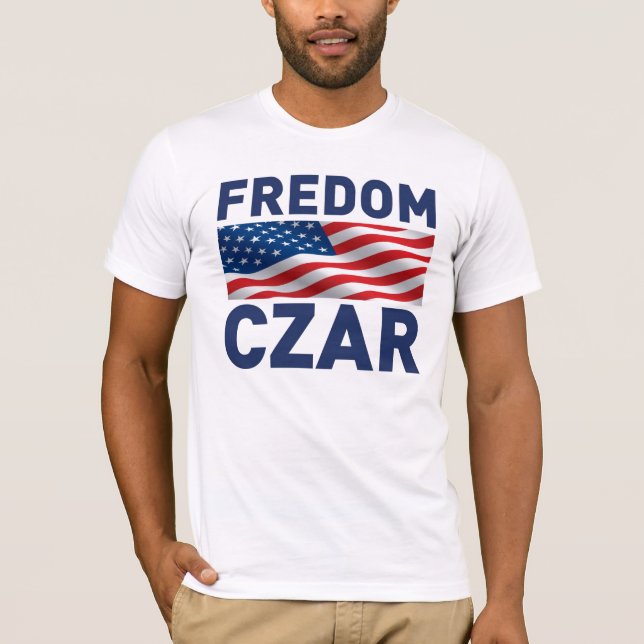 T-shirt Tsar "Anti-Obama" de Fredom (satire) (Devant)