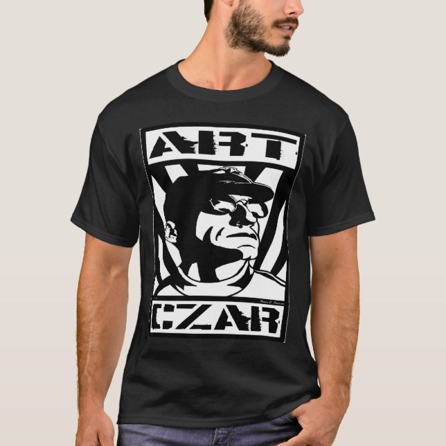T-shirt Tsar d'art - DA équipez - BW (Devant)