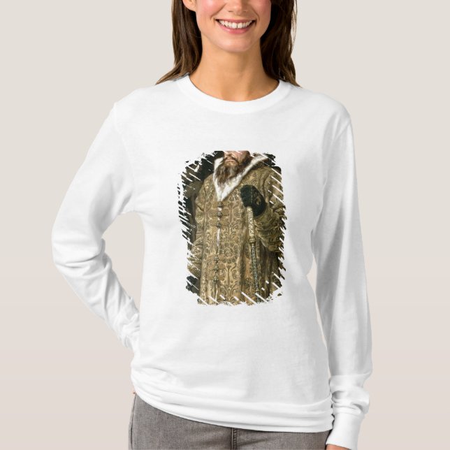T-shirt Tsar Ivan IV Vasilyevich "" le 1897 terrible (Devant)