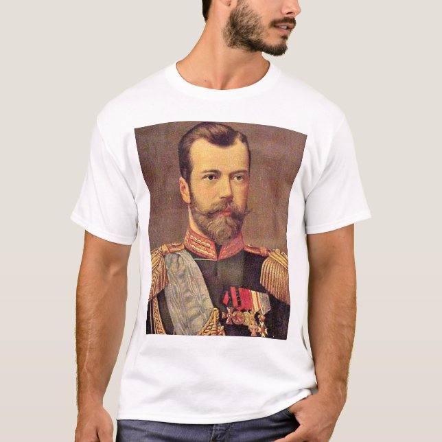 T-shirt Tsar Nicholas II (Devant)