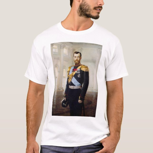 T-shirt Tsar Nicholas II (Devant)
