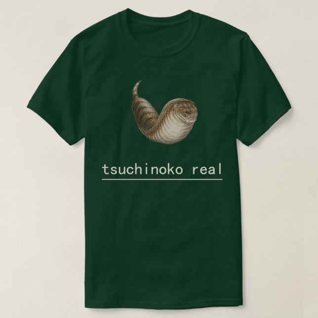 T-shirt tsuchinoko réel (Design devant)