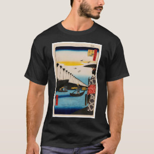 T-shirt Tsukudajima depuis le pont Eitai, n° 4 dans une ce