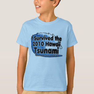 T-shirt Tsunami Survivor