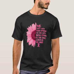 T-shirt TTP SENSIBILISATION Fleur Nous ne savons pas à que