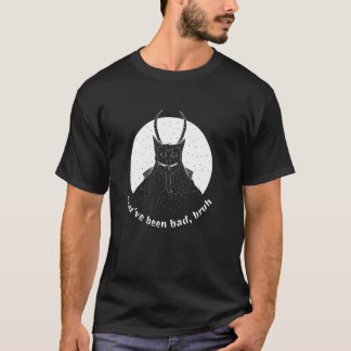 T-shirt Tu as été mauvais frère - Drôle de Krampus mauvais