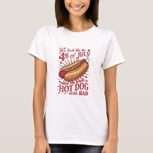 T-shirt Tu as l'air de ce que la fête du 14 juillet me don