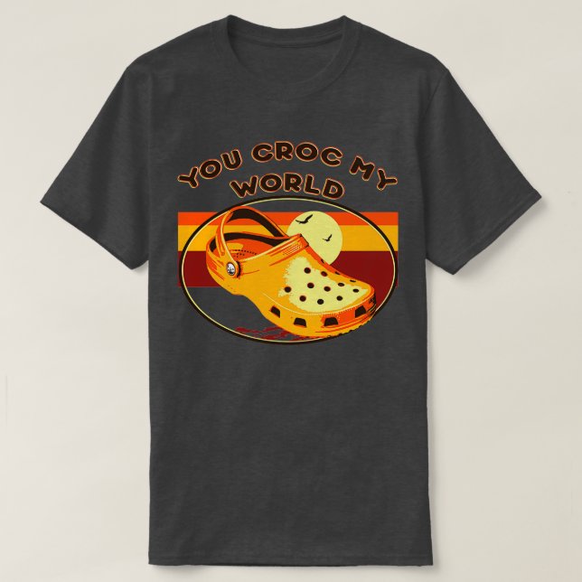 T-shirt Tu Crois Mon Monde (Design devant)