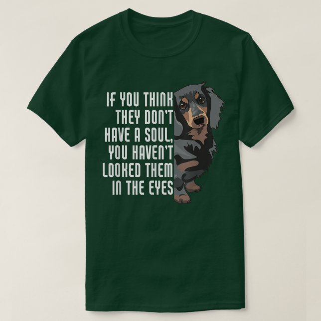 T-shirt Tu Crois Qu'Ils Ne Soul Weenie Maman Dog Papa Dog  (Design devant)