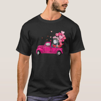 T-shirt Tu Cute Truck Chat Valentines Jour Costume Garçon 
