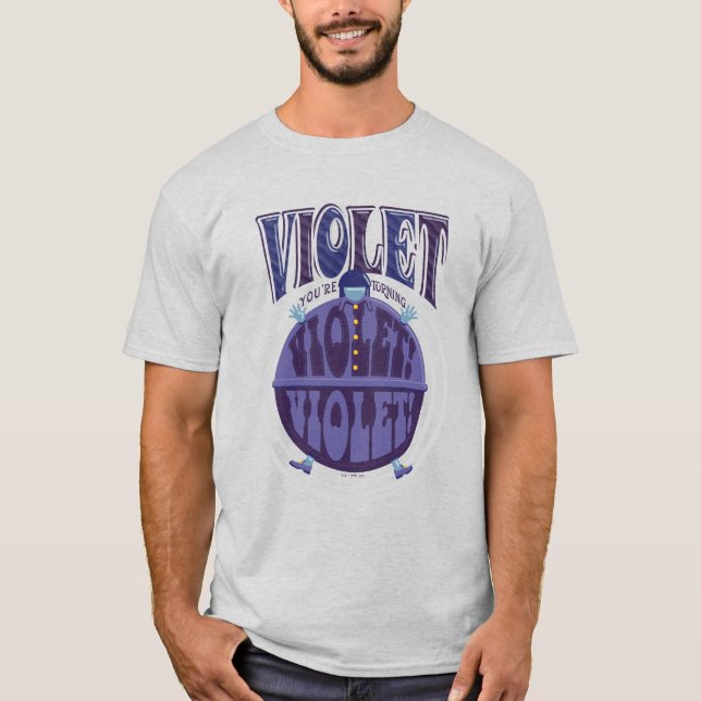 T-shirt Tu deviens Violet, Violet ! (Devant)