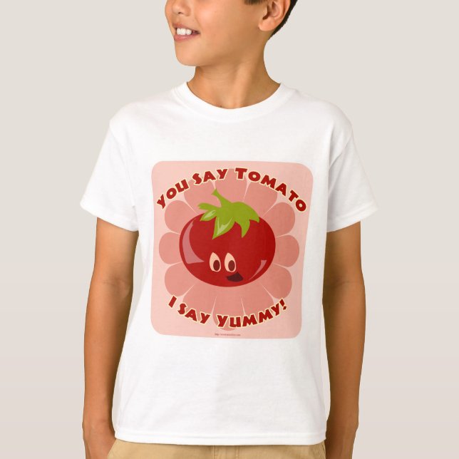 T-shirt Tu Dis Tomate ! (Devant)