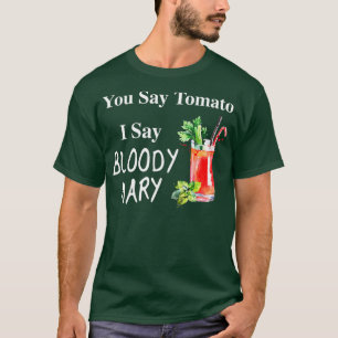 T-shirt Tu dis tomate Je dis par Mary Funny Brunch