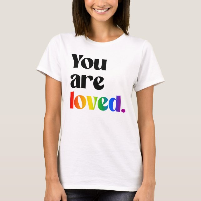 T-shirt Tu es aimé (Devant)