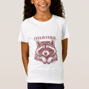 T-Shirt Tu es bizarre, je te garde, drôle Raccoon et opss