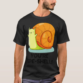 T-shirt Tu Es Fâché Pun D'Escargot