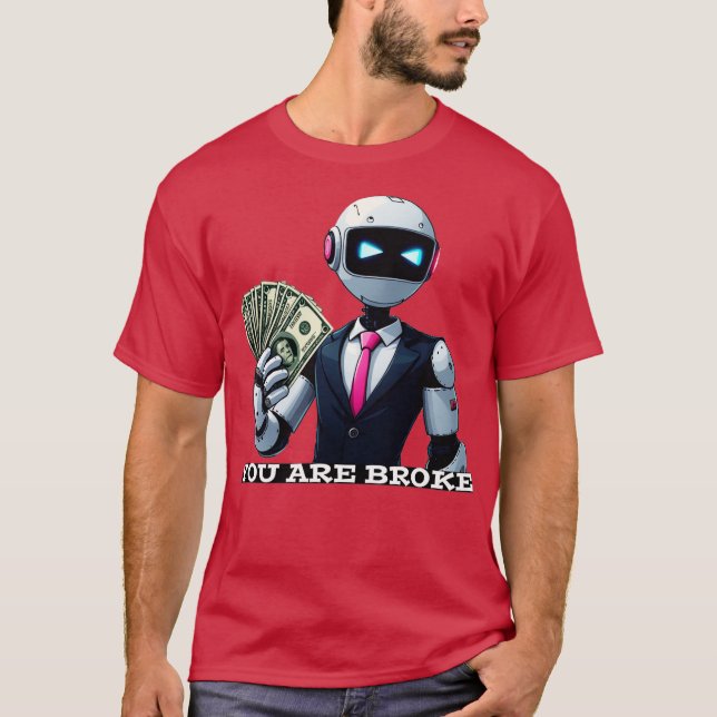T-shirt Tu es fauché (Devant)
