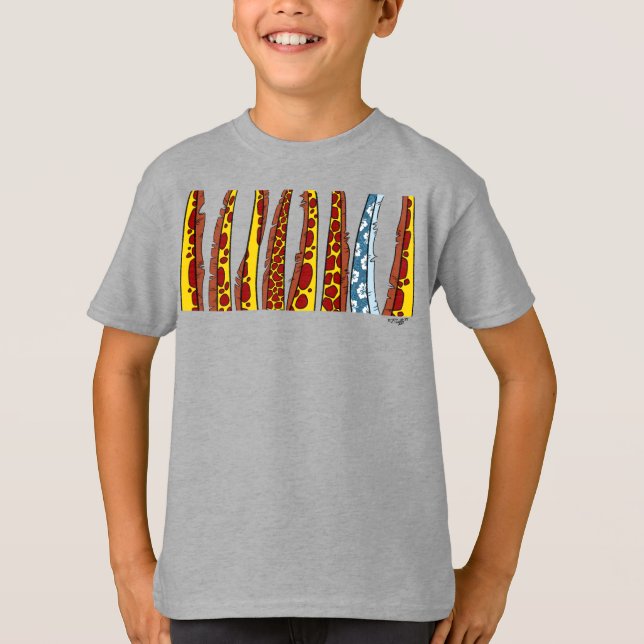T-shirt TU ES GIRAFFE par Jeff Willis Art (Devant)
