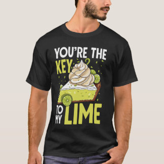 T-shirt Tu es la clé de ma tarte au citron vert Key Lime