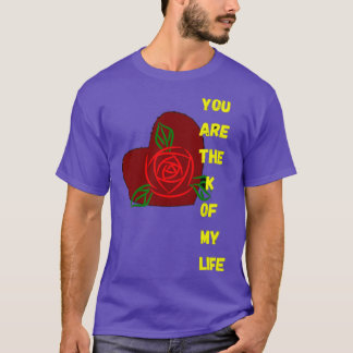 T-shirt tu es la constante de ma vie