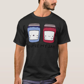 T-shirt Tu es ma chanson coup de cœur fille rétro