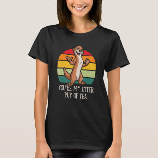 T-shirt Tu es ma cueillette de Otter de Tea Otter Couples 
